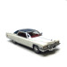 Cadillac coupé Deville, blanc et noir, 1972 - BREKINA 18129 - HO 1/87