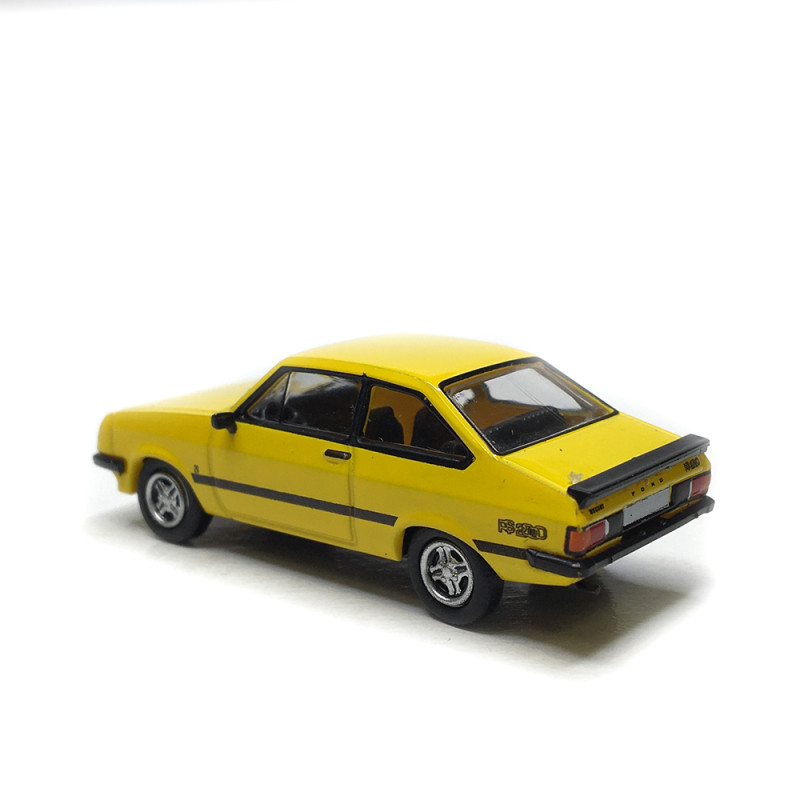 Ford Escort MK II RS 2000, jaune, 1977 - PCX 870721 - HO 1/87