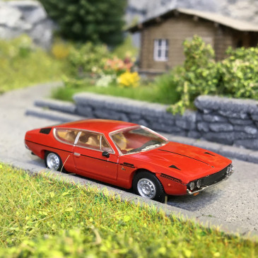 Lamborghini espada, rouge, 1968 - PCX 870170 - HO 1/87
