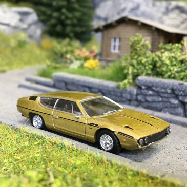 Lamborghini espada, beige métallisé, 1968 - PCX 870171 - HO 1/87