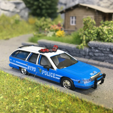 Chevrolet Caprice break, NYPD police, 1991 - PCX 870452 - HO 1/87