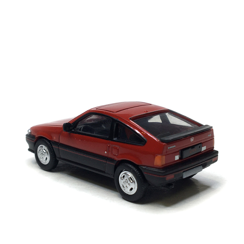 Honda CRX, rouge et noir, 1983 - PCX 870468 - HO 1/87
