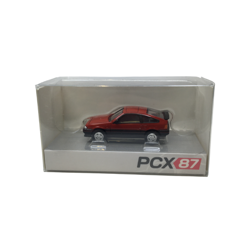 Honda CRX, rouge et noir, 1983 - PCX 870468 - HO 1/87