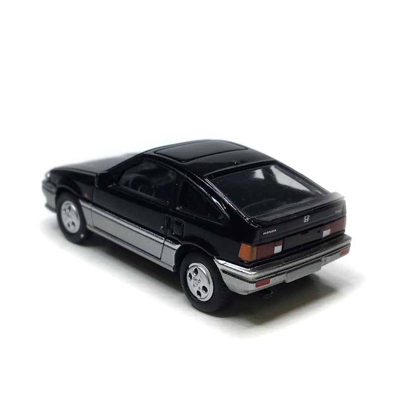 Honda CRX, noir et gris métallisé, 1983 - PCX 870471 - HO 1/87