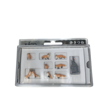 Renards roux - KATO 6-601 - HO 1/87