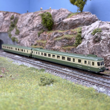 Automotrice diesel RGP II, XBD 2709 et XRAB 7726, SNCF, Ep. IV - ARNOLD HN2635 - N 1/160