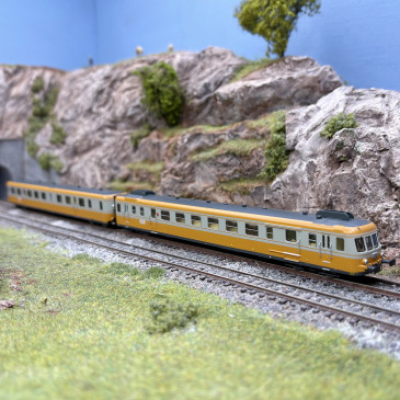 Automotrice diesel RGP II, XBD 2710 et XRAB 7710, SNCF, Ep. IV - ARNOLD HN2637 - N 1/160