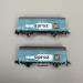 2 wagons couvert type Gs, 2 essieux, "APROZ", SBB - ARNOLD HN6683