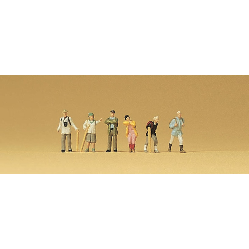 Randonneurs - PREISER 79074 - N 1/160 Randonneurs - PREISER 79074 - N 1/160