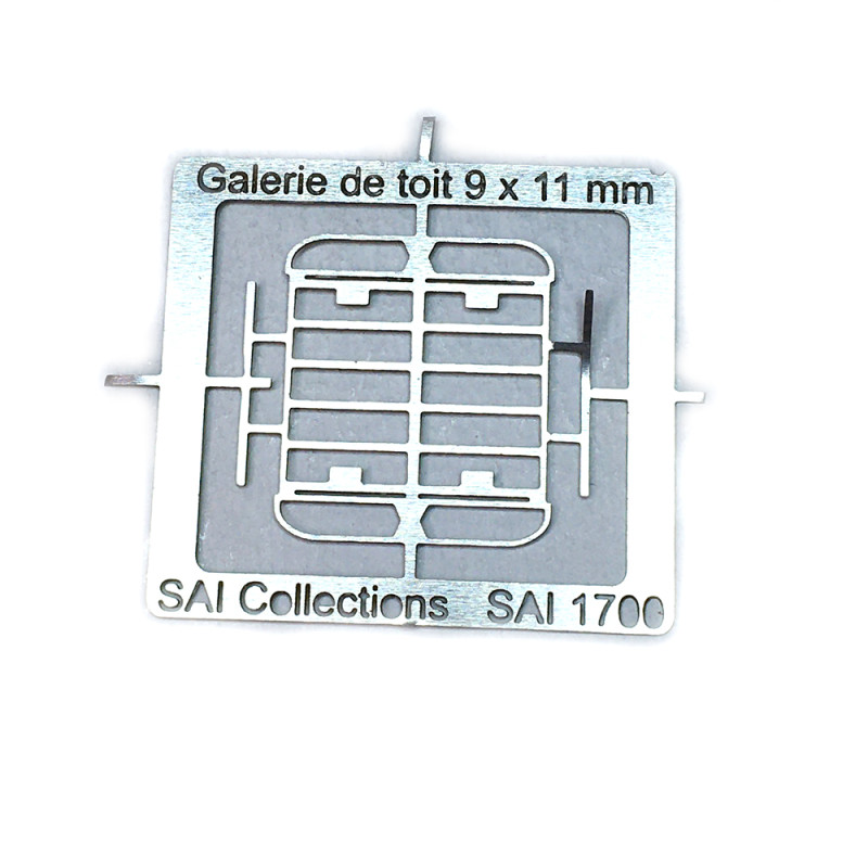 Galerie de toit pour voiture (11x9 mm) - SAI 1700 - HO 1/87