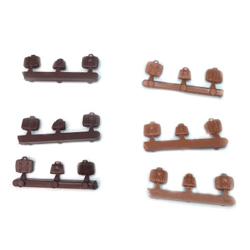 12 valises et 6 sacs de voyage - SAI 495 - HO 1/87