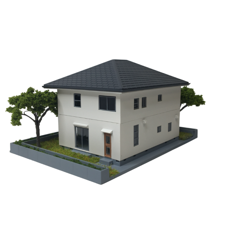 Résidence 742 Evergreen Terrace, blanc - KATO 23-404D - N 1/160