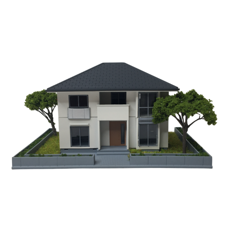 Résidence 742 Evergreen Terrace, blanc - KATO 23-404D - N 1/160