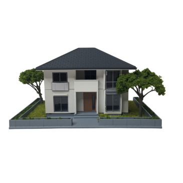 Résidence 742 Evergreen Terrace, blanc - KATO 23-404D - N 1/160
