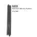 Rail droit 186 mm, 4 pièces - KATO 20-010 - N 1/160 Rail droit 186 mm, 4 pièces - KATO 20-010 - N 1/160