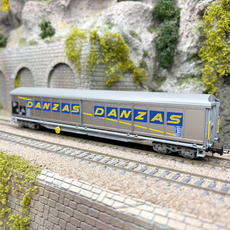 Wagon à parois coulissantes type Habils, "DANZAS", SBB, Ep. V - RIVAROSSI HR6649 - HO 1/87