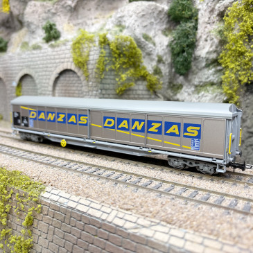 Wagon à parois coulissantes type Habils, "DANZAS", SBB, Ep. V - RIVAROSSI HR6649 - HO 1/87