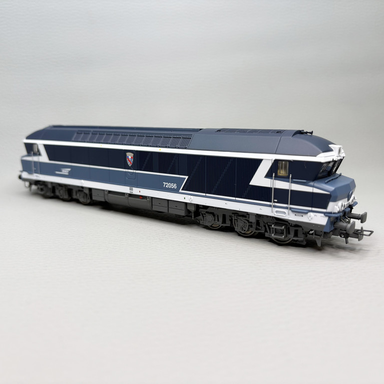 Locomotive diesel CC 72056, "La Bourboule", logo Casquette, SNCF - JOUEF HJ2621