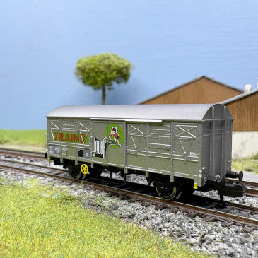 Wagon couvert type G4, "Trains Jouef", SNCF, Ep. IV - ARNOLD HN6678 - N 1/160