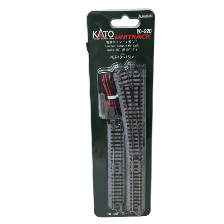 Interrupteur électrique gauche 15° - KATO 20-220 - N 1/160 Interrupteur électrique gauche 15° - KATO 20-220 - N 1/160