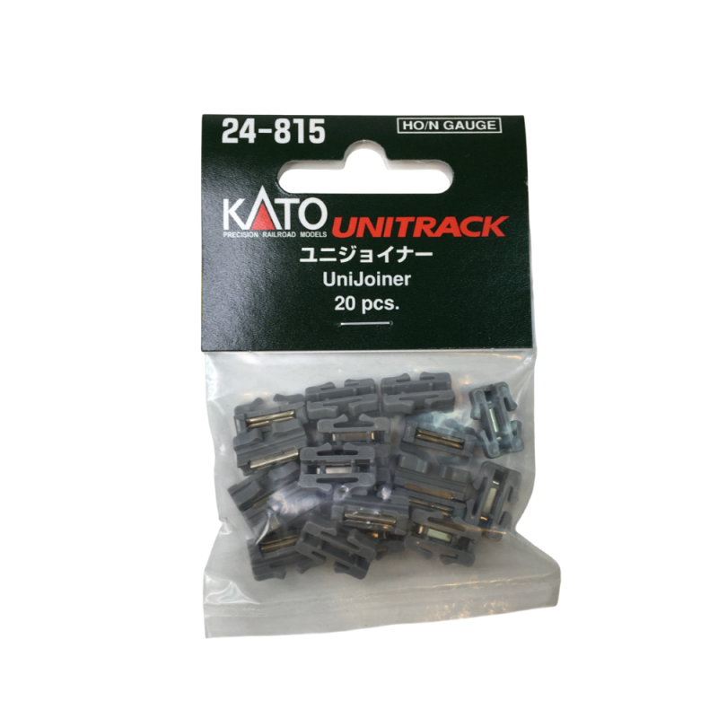 Connecteurs de rail, UniJoiner, 20 pièces - KATO 24-815 - N 1/160 Connecteurs de rail, UniJoiner, 20 pièces - KATO 24-815 - N 1/160