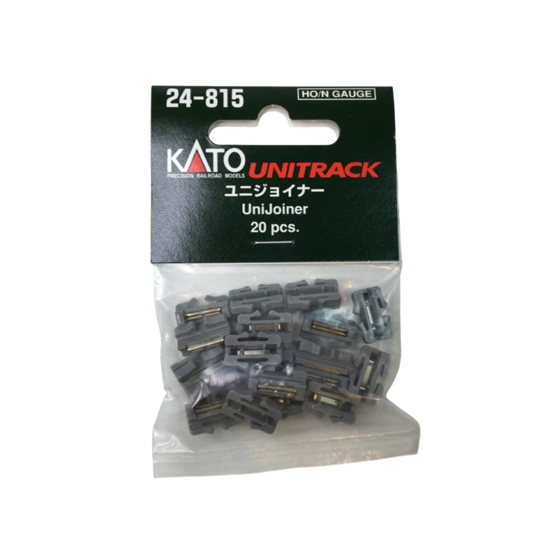 Connecteurs de rail, UniJoiner, 20 pièces - KATO 24-815 - N 1/160 Connecteurs de rail, UniJoiner, 20 pièces - KATO 24-815 - N 1/160
