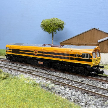 Locomotive diesel Classe 66, 561-05, Rotterdam Rail Feeding, Ep. VI  - KATO 17751-F - N 1/160