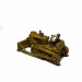 Bulldozer avec conducteur -HO-1/87-WOODLAND SCENICS AS5562