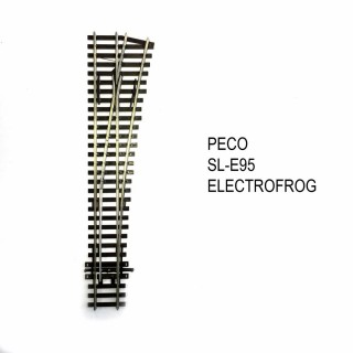 Streamline aiguillage droit 219mm electrofrog code 100-HO-1/87-PECO SL-E95