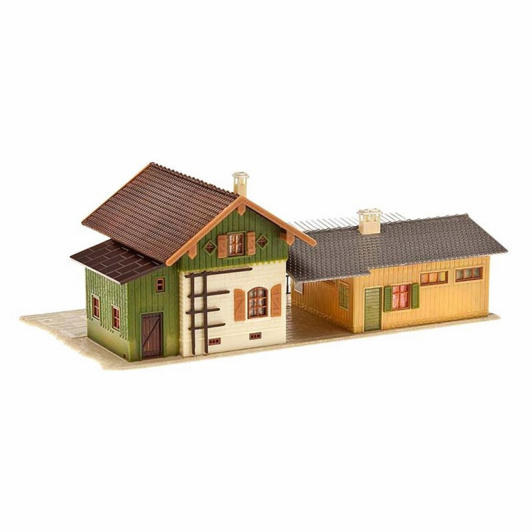 Petite gare de village ancienne-HO-1/87-FALLER 110092