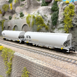 Wagon tombereau SNCF, gris foncé - PI 96023 - Piko - Wagons marchandises - Easy Miniatures