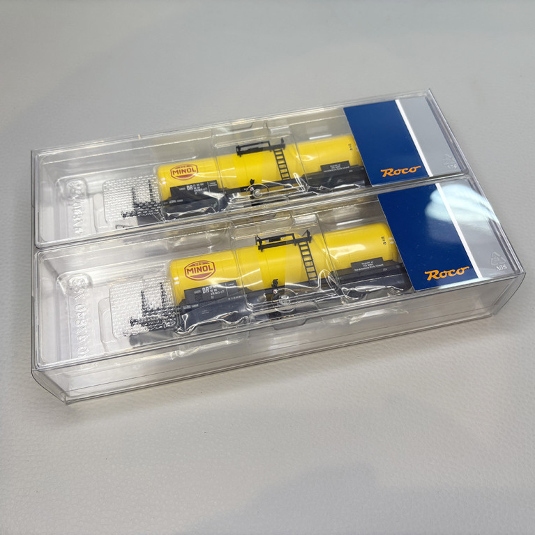 2 wagons citerne type ZZ, "Veb Minol", DR  - ROCO 6600199