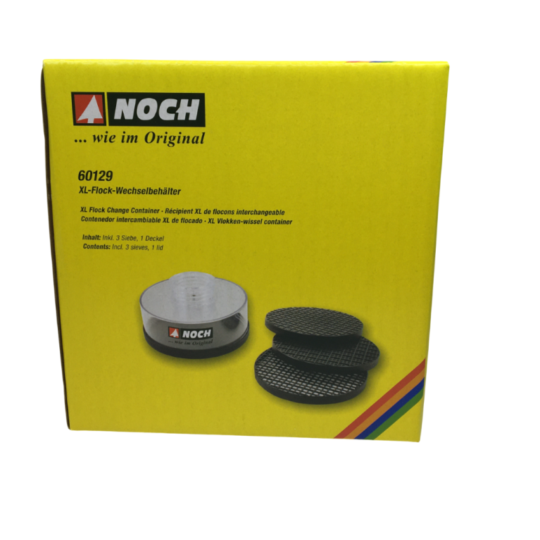 Récipients XL de flocons interchangeable - NOCH 60129 - G 1/22,5, 0 1/43, HO 1/87, TT 1/120, N 1/160, Z 1/220
