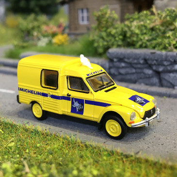 Citroën Acadiane, Michelin avec Bibendum, 1976 - SAI 7645 - HO 1/87