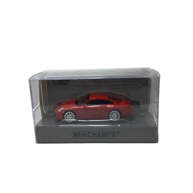 Porsche 911 (991) Carrera, rouge, 2013 - Minichamps 870068020 - 1/87