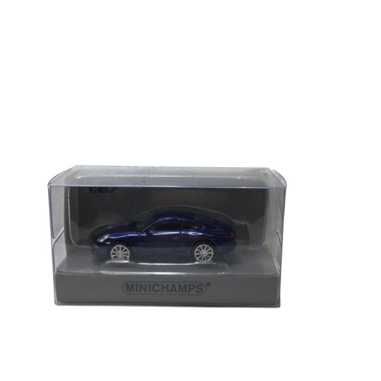 Porsche 911 (991) Carrera, bleu métal, 2013 - Minichamps 870068021 - 1/87