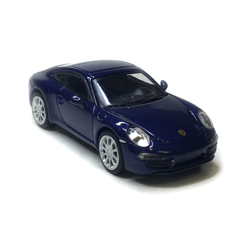 Porsche 911 (991) Carrera, bleu métal, 2013 - Minichamps 870068021 - 1/87