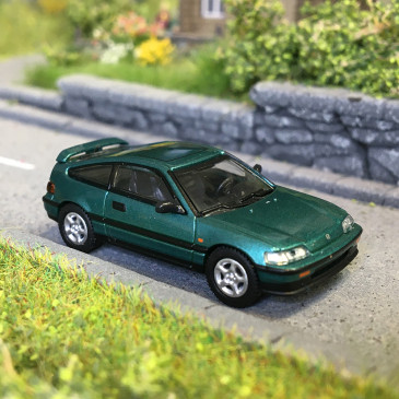 Honda CR-X MK2, vert métallisé, 1987 - Minichamps 870161020 - 1/87