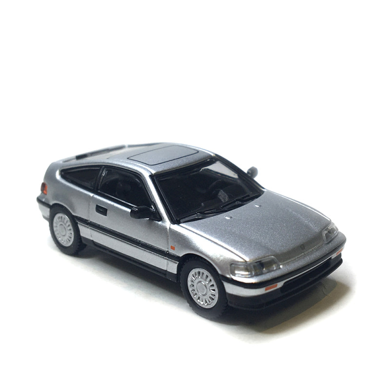 Honda CR-X MK2, argent, 1987 - Minichamps 870161021 - 1/87