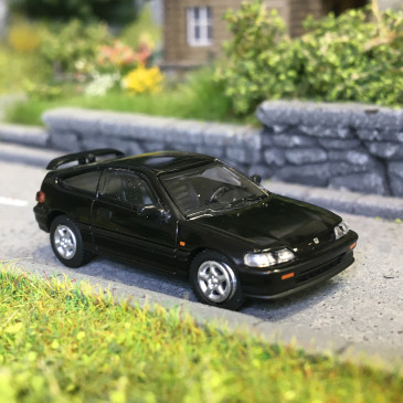 Honda CR-X MK2, noir, 1987 - Minichamps 870161022 - 1/87