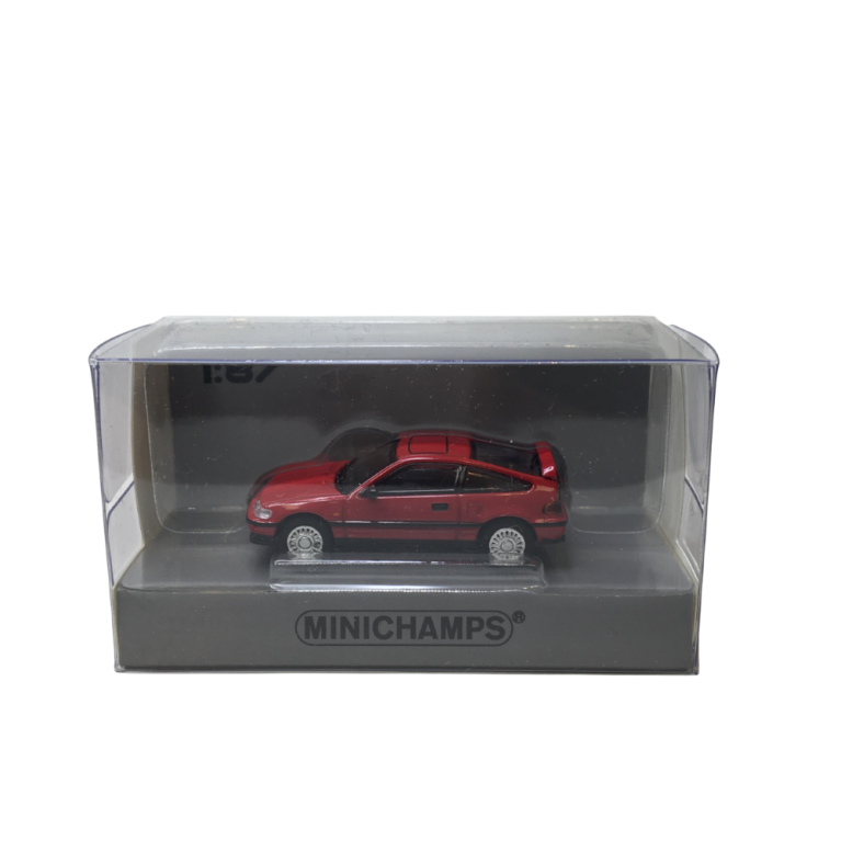 Honda CR-X MK2, rouge, 1987 - Minichamps 870161024 - 1/87