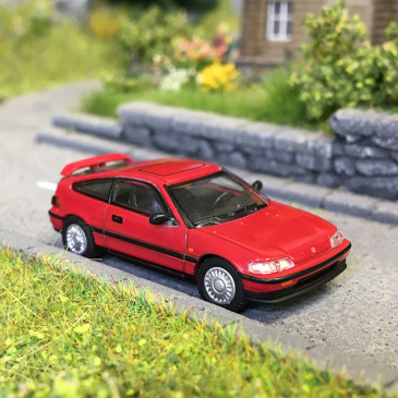 Honda CR-X MK2, rouge, 1987 - Minichamps 870161024 - 1/87