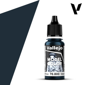 Bleu Métal N°204 - 18ml Model Color - VALLEJO 70.800