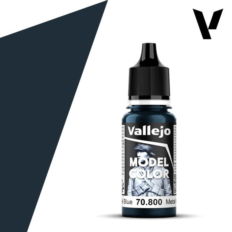 Bleu Métal N°204 - 18ml Model Color - VALLEJO 70.800