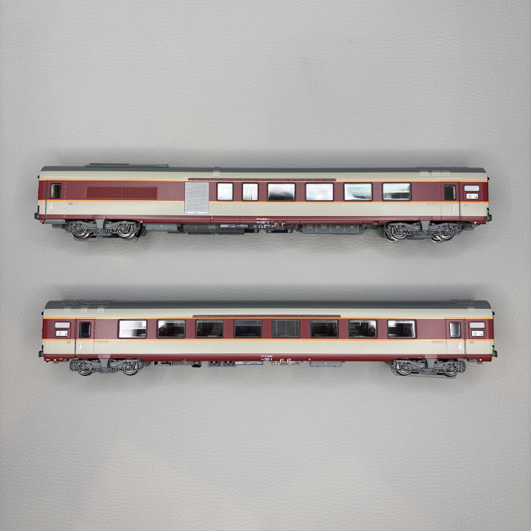 Grand confort "Aquitaine", CC 6529, SNCF - LSMODELS 11502 - HO 1/87