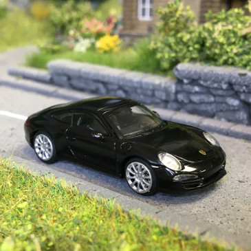 Porsche 911 (991) Carrera, noir, 2013 - Minichamps 870068022 - 1/87