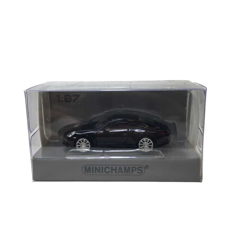Porsche 911 (991) Carrera, noir, 2013 - Minichamps 870068022 - 1/87