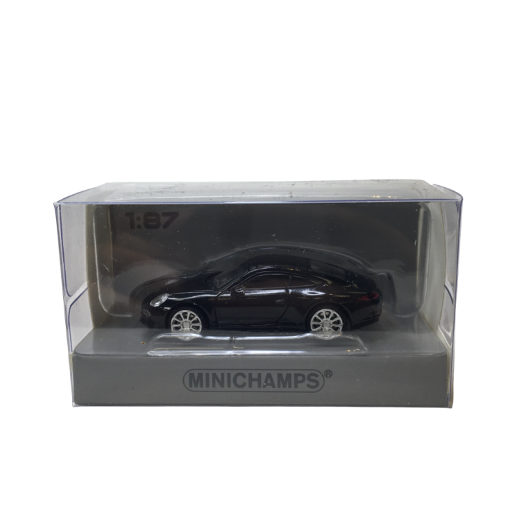Porsche 911 (991) Carrera, noir, 2013 - Minichamps 870068022 - 1/87