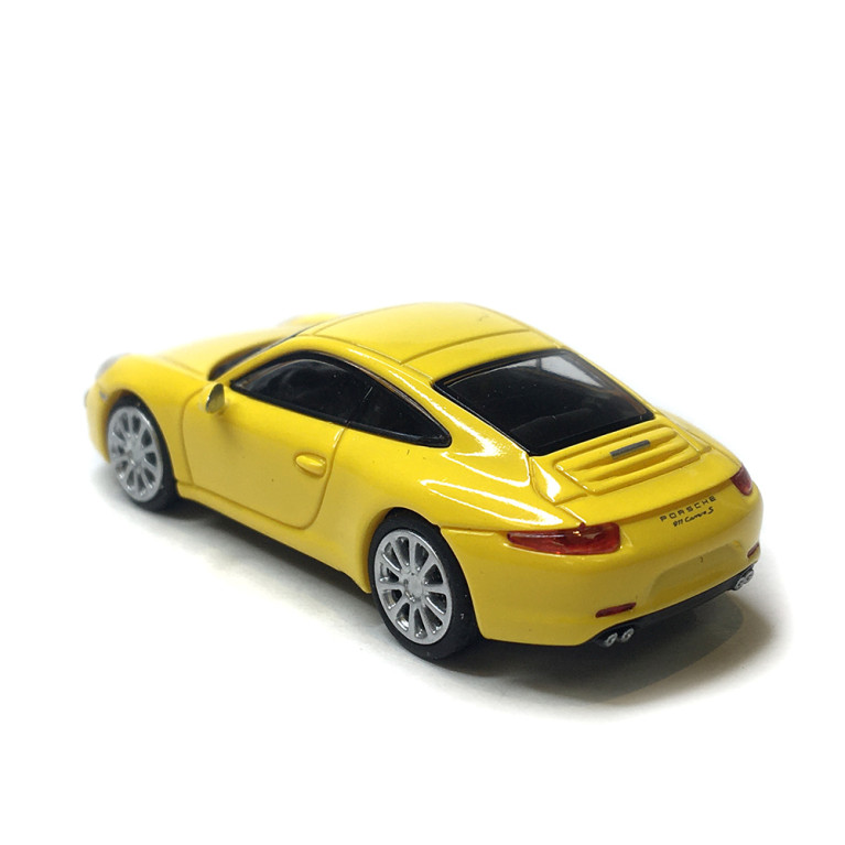 Porsche 911 (991) Carrera, jaune, 2013 - Minichamps 870068024 - 1/87