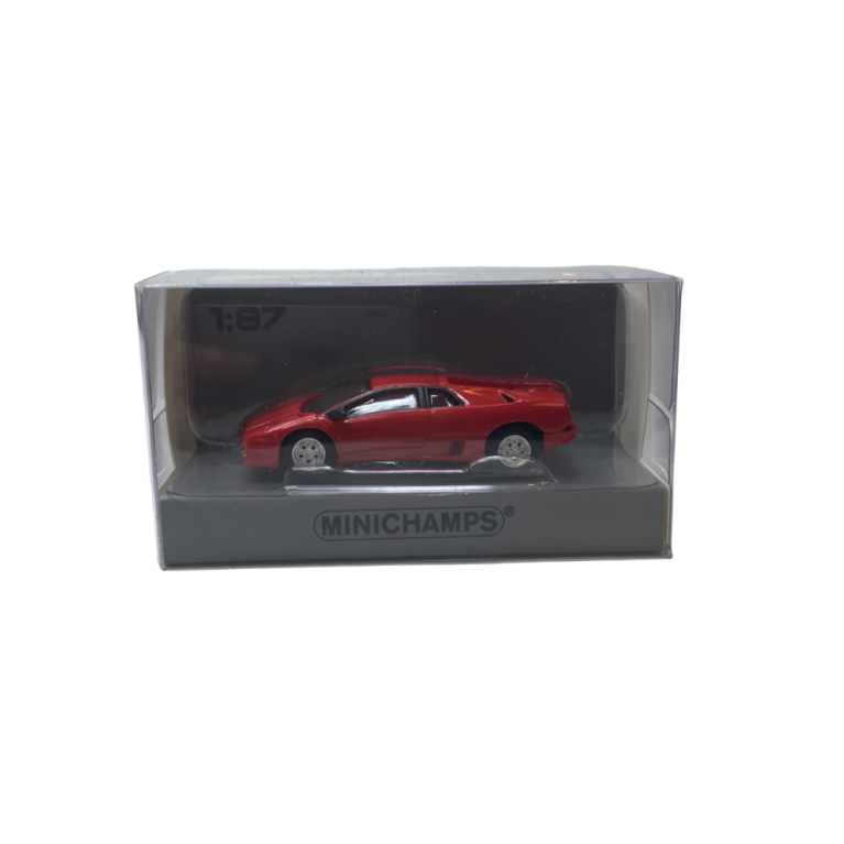 Lamborghini Diablo, rouge, 1994 - Minichamps 870103221 - 1/87